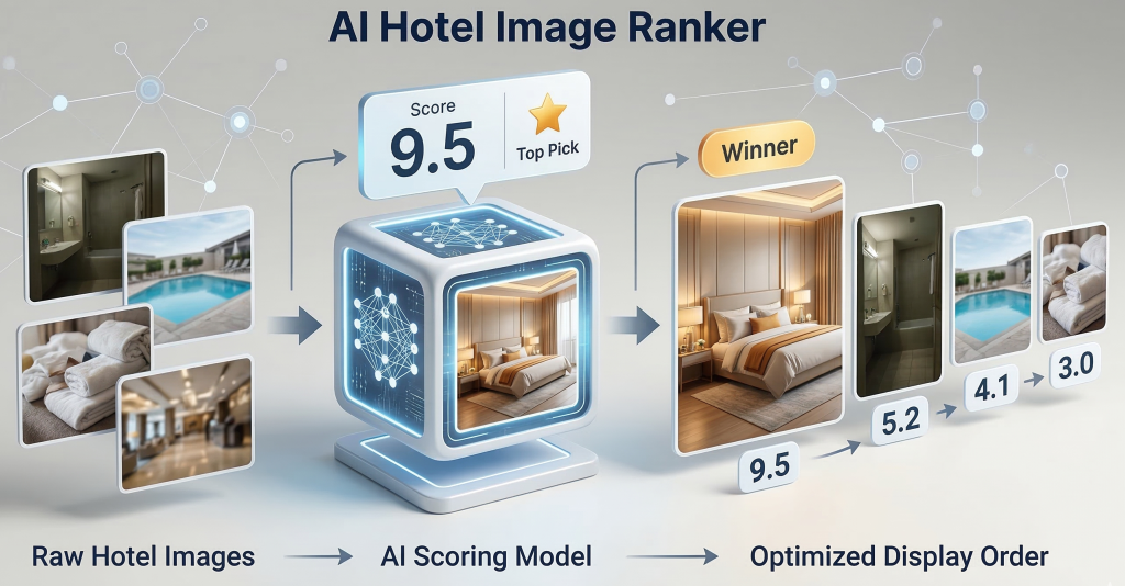 Hotel room image ranker overview